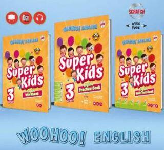 Kırmızı Beyaz Yayınları 3. Sınıf Woohoo English Süper Kids - 1