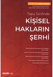 Kişisel Hakların Şerhi - Seçkin Yayıncılık