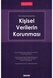 Kişisel Verilerin Korunması - Seçkin Yayıncılık
