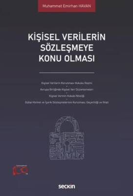 Kişisel Verilerin Sözleşmeye Konu Olması - 1