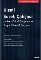 Kısmi Süreli Çalışma - Seçkin Yayıncılık