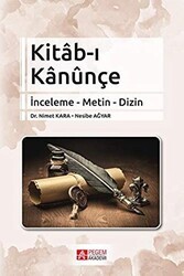 Kitab-ı Kanunçe - 1