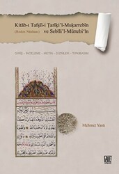 Kitab-ı Tafṣil-i Tariki’l-Muḳarrebin ve Sebili’l-Müttebi‘in - Palet Yayınları