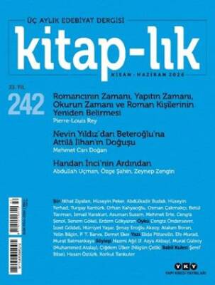 Kitap-lık Dergisi Sayı: 242 Nisan - Haziran 2026 - 1