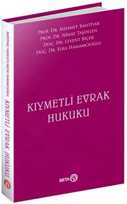 Kıymetli Evrak Hukuku - 1