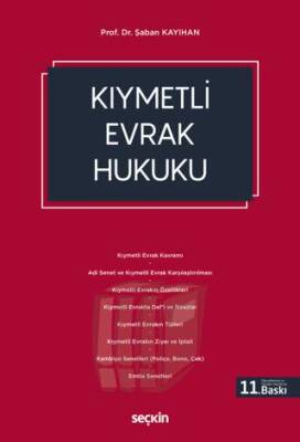 Kıymetli Evrak Hukuku - 1