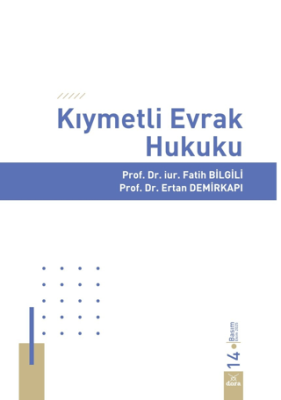 Kıymetli Evrak Hukuku - 1