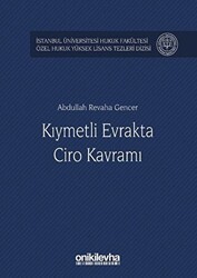 Kıymetli Evrakta Ciro Kavramı - On İki Levha Yayınları