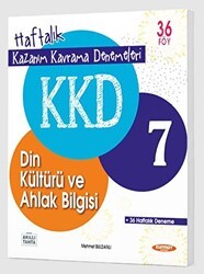 Kurmay Yayınları KKD 7. Sınıf Din Kültürü Ve Ahlak Bilgisi Haftalık Kazanım Kavrama Denemeleri - Kurmay Yayınları