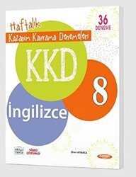 Kurmay Yayınları KKD 8. Sınıf İngilizce Haftalık Kazanım Kavrama Denemeleri - Kurmay Yayınları