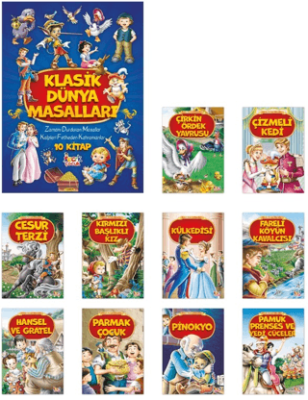 Klasik Dünya Masalları - 10 Kitap - 1