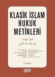 Klasik İslam Hukuk Metinleri - Rağbet Yayınları