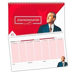 Klavye Önü Planlayıcı - Mustafa Kemal - Mor Kelebek