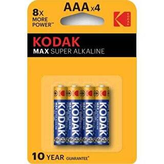 Kodak Max Alkalin İnce Pil 4 Adet - 1