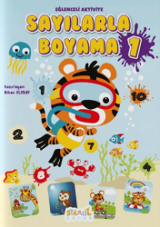 Kodlamalı Eğlenceli Aktivite - Sayılarla Boyama Kitabı 1 - Staau Çocuk