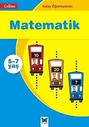 Kolay Öğreniyorum - Matematik 5 - 7 Yaş - Mavi Kelebek Yayınları