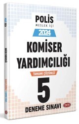 Komiser Yardımcılığı Sınavı Tamamı Çözümlü 5 Deneme Sınavı - Data Yayınları