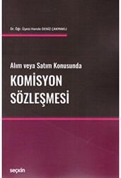Komisyon Sözleşmesi - Seçkin Yayıncılık