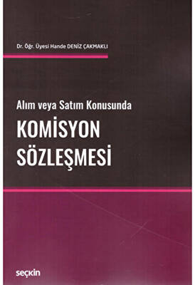 Komisyon Sözleşmesi - 1