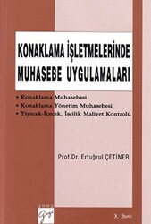 Konaklama İşletmelerinde Muhasebe Uygulamaları - 1