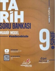 Kondisyon Yayınları 9. Sınıf Tarih Virtöz Serisi Soru Bankası - Kondisyon Yayınları