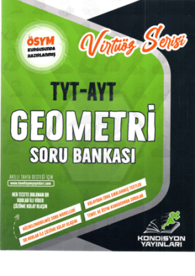 Kondisyon Yayınları TYT-AYT Geometri Virtüöz Serisi Soru Bankası - 1