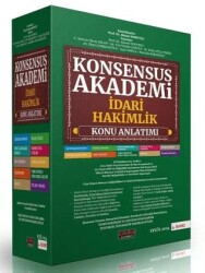 KONSENSUS Akademi İdari Yargı Hakim Yardımcılığı Sınavı Konu Anlatımı - Savaş Yayınevi