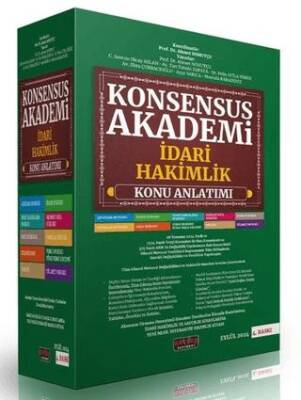 KONSENSUS Akademi İdari Yargı Hakim Yardımcılığı Sınavı Konu Anlatımı - 1