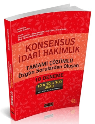 KONSENSUS İdari Hakimlik 10 Deneme - 1