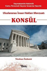 Temsil Kitap Konsül - Uluslararası İnsan Hakları Mevzuatı - Temsil Kitap