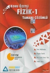 Sıradışı Analiz Yayınları Konu Özetli Fizik - 1 Tamamı Çözümlü Soru Bankası - Sıradışı Analiz Yayınları