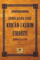 Konularına Göre Kur’an-ı Kerim Fihristi - Gelenek Yayıncılık
