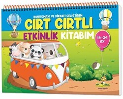 Konuşma ve Dikkati Geliştiren Cırt Cırtlı Etkinlik Kitabım 16-24 Ay - Yükselen Zeka Yayınları