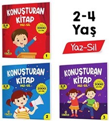 Konuşturan Kitap Serisi YAZ-SİL Kitaplar Türkçede En Çok Kullanılan 1000 Kelime - Yükselen Zeka Yayınları