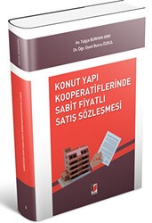 Konut Yapı Kooperatiflerinde Sabit Fiyatlı Satış Sözleşmesi - Adalet Yayınevi