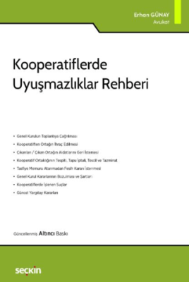 Kooperatiflerde Uyuşmazlıklar Rehberi - 1