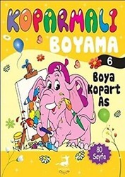 Koparmalı Boyama 6 - Olimpos Çocuk