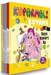 Koparmalı Boyama Set 2 5 Kitap Takım - Olimpos Çocuk