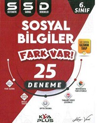 Koray Varol Akademi 6. Sınıf Sosyal Bilgiler Sistematik 25 Sarmal Deneme - 1