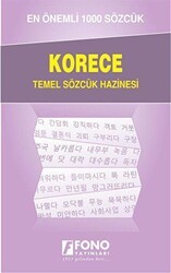 Korece Temel Sözcük Hazinesi - Fono Yayınları