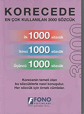 Korecede En Çok Kullanılan 3000 Sözcük - 1