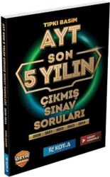AYT Son 5 Yılın Çıkmış Sınav Soruları - Kota Yayınları