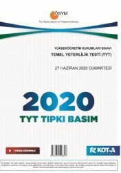 TYT 2020 Tıpkı Basım - Kota Yayınları
