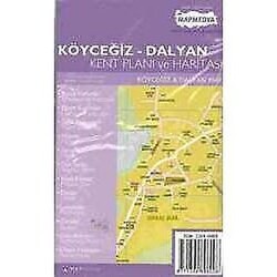 Köyceğiz - Dalyan Kent Planı ve Haritası - MepMedya Yayınları