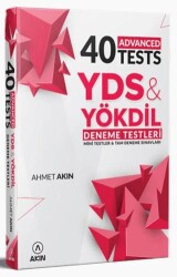 KPDS ve ÜDS Deneme Testleri - 40 Advanced Tests - Akın Dil Eğitim