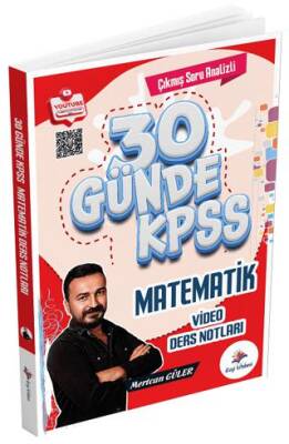 KPSS 30 Günde Matematik Video Ders Notları - 1