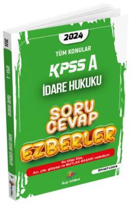 KPSS A Grubu İdare Hukuku Soru Cevap Ezberler - 1