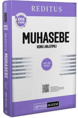 KPSS A Grubu Reditus Muhasebe Konu Anlatımlı - 1