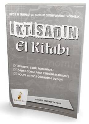 Pelikan Tıp Teknik Yayıncılık KPSS A ve Kurum Sınavlarına Yönelik İktisadın El Kitabı Konu Anlatımlı - 1