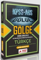 KPSS-AGS Gölge Türkçe Soru Bankası - Paraf Akademi
